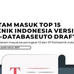 Polibatam Masuk Top 15 Politeknik Indonesia versi Scopus-Databaseuto Draft